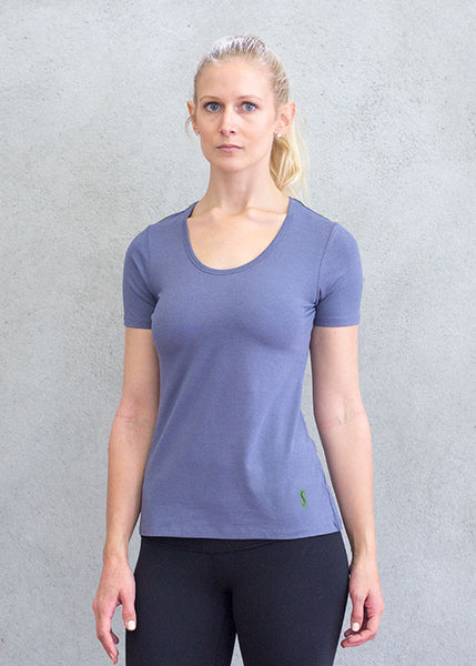 Trip On The Split Round Neck TopT-shirts- Stretchery