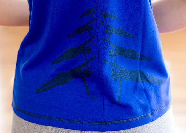 Fight The Blues Round Neck TopT-shirts- Stretchery